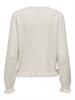 JDYLETTY L/S ON FRILL CARDIGAN KNT NOOS birch