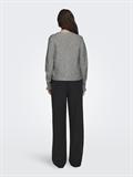 JDYLETTY L/S V-NECK STRUC CARDI KNT NOOS light grey melange