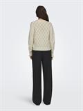 JDYLETTY L/S V-NECK STRUC CARDI KNT NOOS whitecap gray