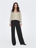 JDYLETTY L/S V-NECK STRUC CARDI KNT NOOS whitecap gray