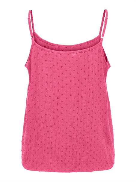 JDYLIMA LIFE SINGLET WVN DIA hot pink