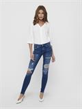 JDYLION LIFE CAPOTE 3/4 SHIRT WVN NOOS cloud dancer