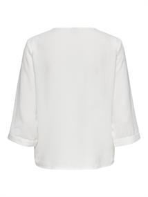 JDYLION LIFE CAPOTE 3/4 SHIRT WVN NOOS cloud dancer
