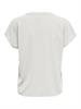 JDYLION S/S TOP WVN NOOS cloud dancer
