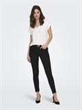 JDYLION S/S TOP WVN NOOS cloud dancer
