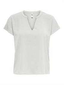 JDYLION S/S TOP WVN NOOS cloud dancer