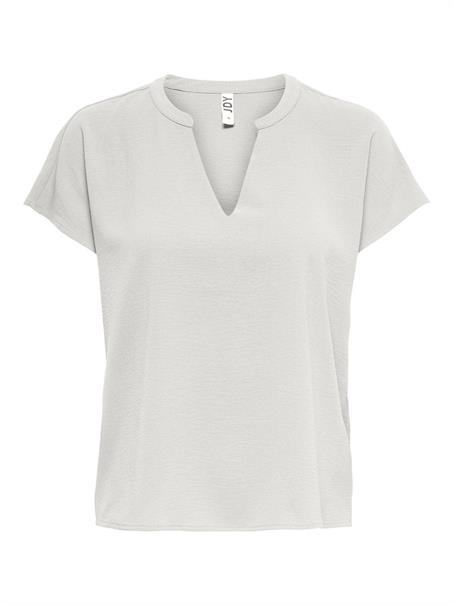JDYLION S/S TOP WVN NOOS cloud dancer
