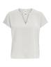 JDYLION S/S TOP WVN NOOS cloud dancer