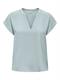 JDYLION S/S TOP WVN NOOS silver blue