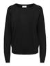 JDYLIV LIFE L/S ON RAGLAN PULLOVER KNT black
