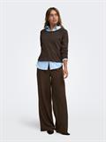 JDYLIV LIFE L/S ON RAGLAN PULLOVER KNT coffee bean