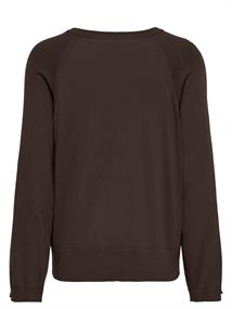 JDYLIV LIFE L/S ON RAGLAN PULLOVER KNT coffee bean