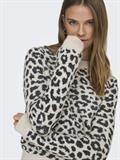 JDYLORRAINE ANIMAL L/S PULLOVER KNT NOOS cement1