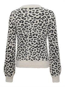 JDYLORRAINE ANIMAL L/S PULLOVER KNT NOOS cement1