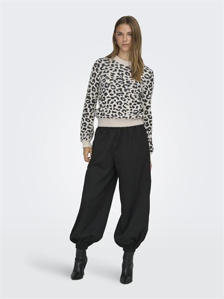 JDYLORRAINE ANIMAL L/S PULLOVER KNT NOOS cement1