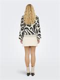 JDYLORRAINE ANIMAL L/S PULLOVER KNT NOOS cement2