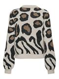 JDYLORRAINE ANIMAL L/S PULLOVER KNT NOOS cement2
