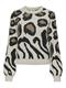 JDYLORRAINE ANIMAL L/S PULLOVER KNT NOOS cement2
