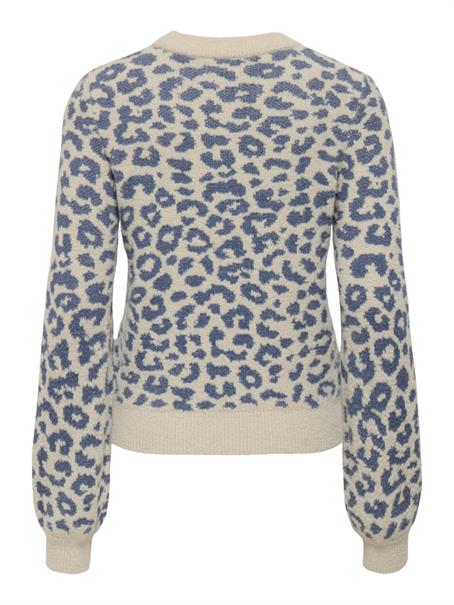 JDYLORRAINE ANIMAL L/S PULLOVER KNT NOOS cement