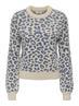 JDYLORRAINE ANIMAL L/S PULLOVER KNT NOOS cement