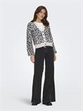 JDYLORRAINE ANIMAL SHORT CARDIGAN KNT cement
