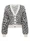 JDYLORRAINE ANIMAL SHORT CARDIGAN KNT cement