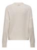 JDYLOVELLA L/S HEART PULLOVER KNT cloud dancer