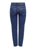 JDYLULLU HWSTRAIGHT ANK JEANS DB NOOS dark blue denim