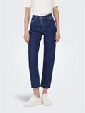 JDYLULLU HWSTRAIGHT ANK JEANS DB NOOS dark blue denim