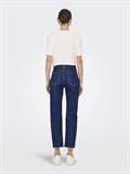 JDYLULLU HWSTRAIGHT ANK JEANS DB NOOS dark blue denim