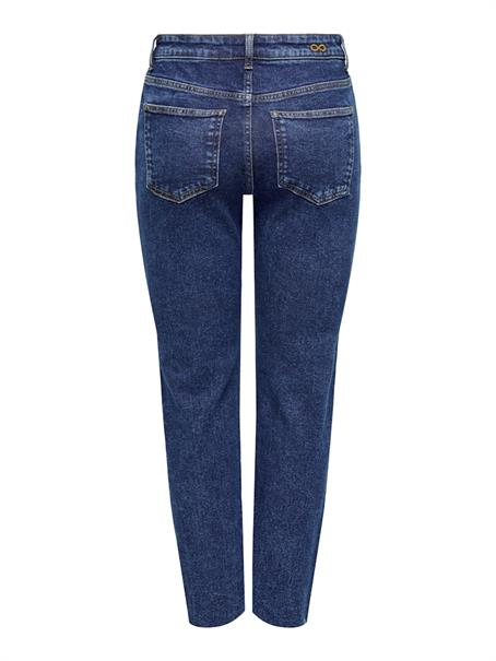 JDYLULLU HWSTRAIGHT ANK JEANS DB NOOS dark blue denim