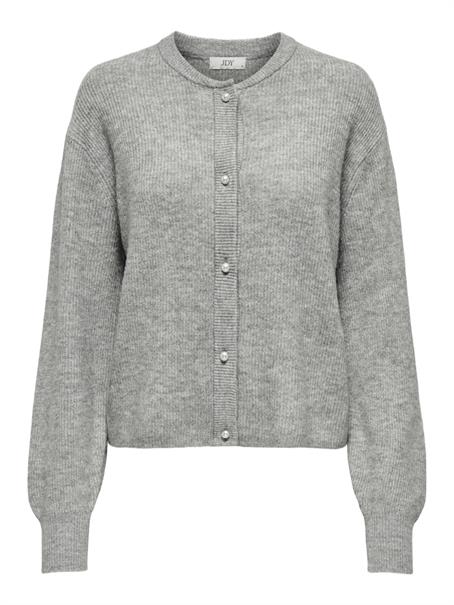 JDYLUMI L/S BUTTON CARDIGA KNT NOOS medium grey melange