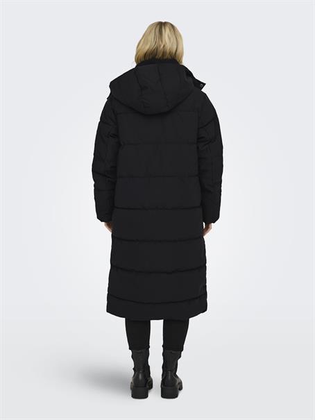 JDYMAJA LONG PADDED JACKET OTW YFM NOOS black