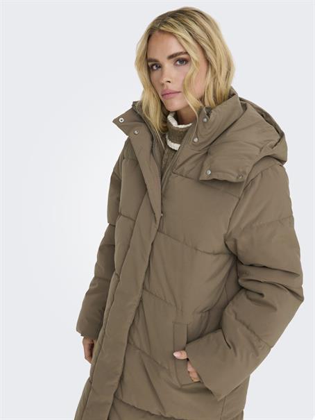 JDYMAJA LONG PADDED JACKET OTW YFM NOOS shitake
