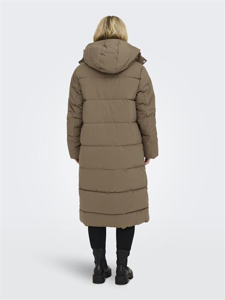 JDYMAJA LONG PADDED JACKET OTW YFM NOOS shitake
