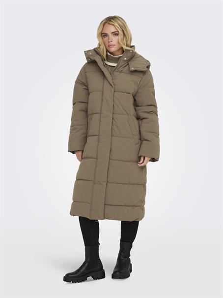 JDYMAJA LONG PADDED JACKET OTW YFM NOOS shitake