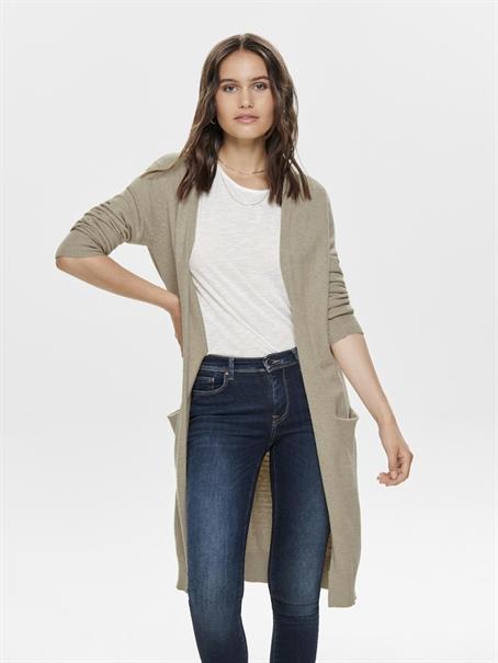 JDYMARCO L/S LONG CARDIGAN KNT NOOS beige
