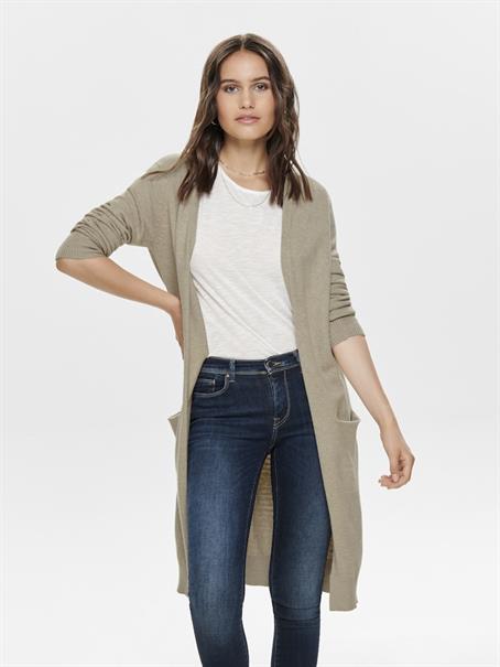 JDYMARCO L/S LONG CARDIGAN KNT NOOS beige