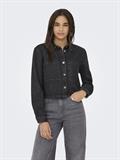 JDYMARLY L/S BOXY SHACKET DNM NOOS black denim
