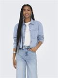 JDYMARLY L/S BOXY SHACKET DNM NOOS light blue denim
