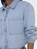 JDYMARLY L/S BOXY SHACKET DNM NOOS light blue denim