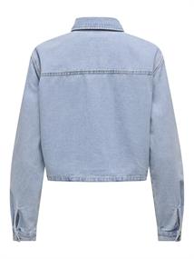 JDYMARLY L/S BOXY SHACKET DNM NOOS light blue denim