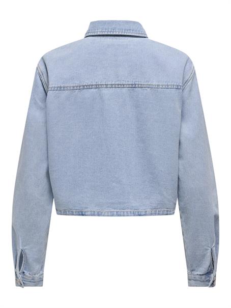 JDYMARLY L/S BOXY SHACKET DNM NOOS light blue denim