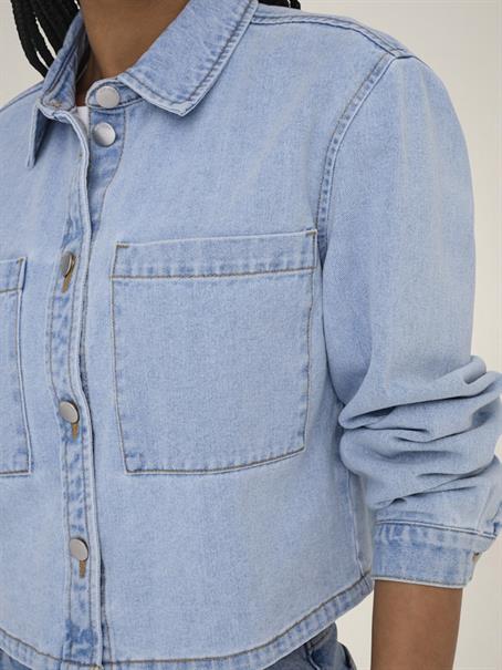 JDYMARLY L/S BOXY SHACKET DNM NOOS light blue denim