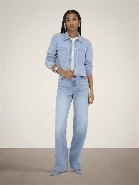 JDYMARLY L/S BOXY SHACKET DNM NOOS light blue denim
