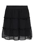 JDYMELLY SKIRT WVN LO black
