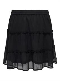 JDYMELLY SKIRT WVN LO black