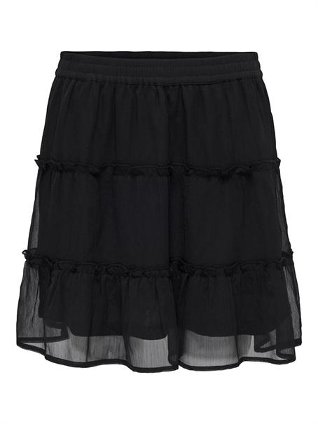 JDYMELLY SKIRT WVN LO black
