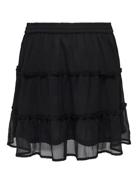 JDYMELLY SKIRT WVN LO black