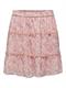 JDYMELLY SKIRT WVN LO peach whip-rose flower